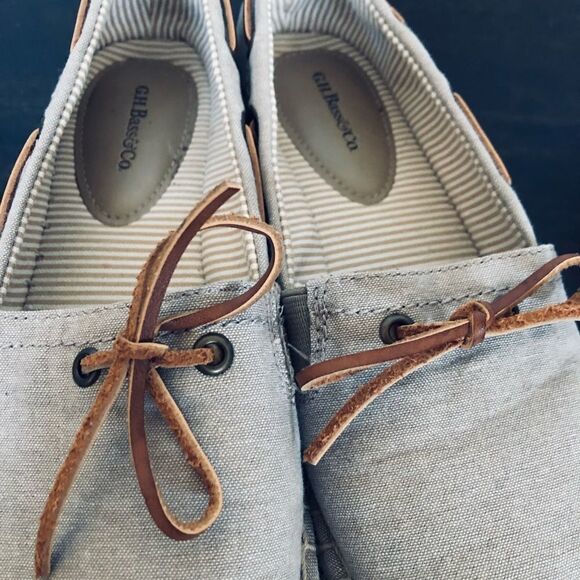 GH Bass & Co Canvas Braided Wedge Espadrilles Shoes 6.5 - Picture 8 of 9